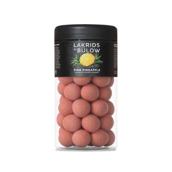 Lakrids by Bülow Pink Pineapple drop met chocolade en ananas bolletjes