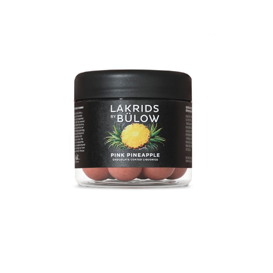 Lakrids by Bülow Pink Pineapple drop met chocolade en ananas