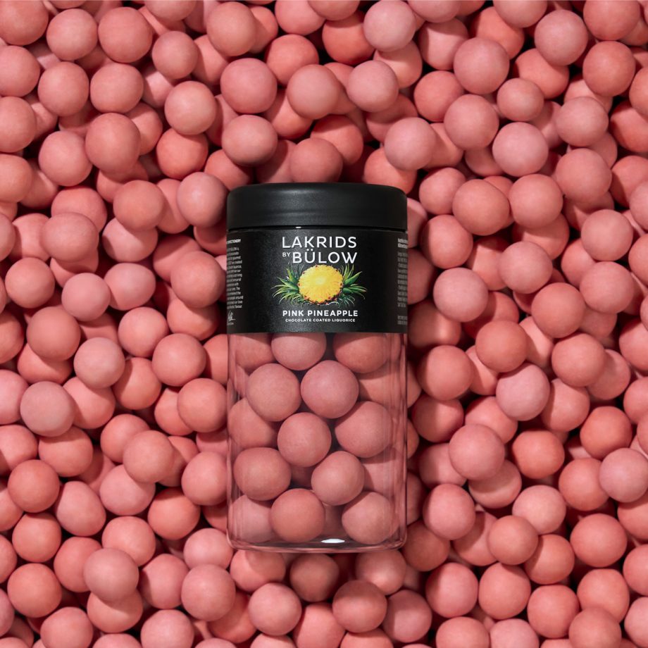 Lakrids by Bülow Pink Pineapple Luxe drop met chocolade en Ananas