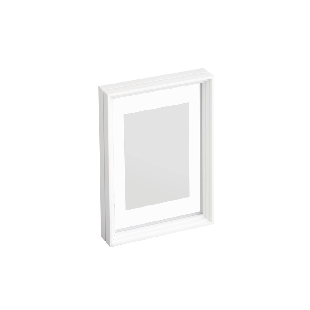 Moebe Standing frame staande fotolijst wit A5