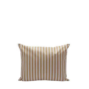 Skagerak Barriere outdoor kussen 40x50 geel wit gestreept