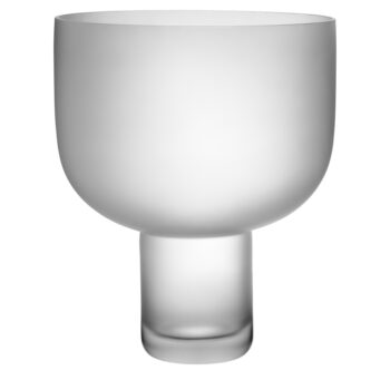 Gejst Nebl vaas mat glas frosted 35 cm large