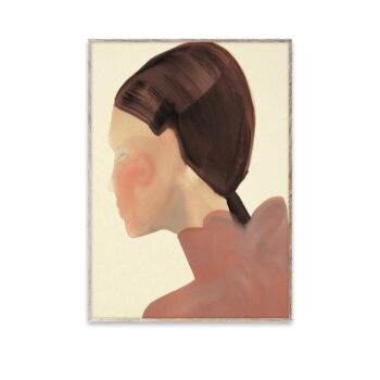 The Ponytail Paper Collective poster 50x70 cm Stoffig roze