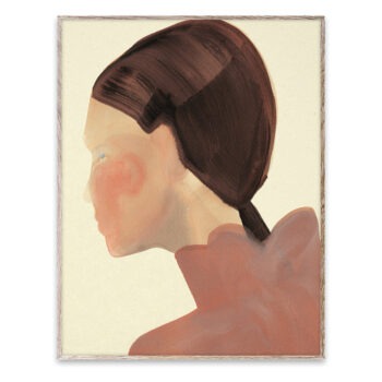 The Ponytail Paper Collective poster 70x100 Stoffig roze