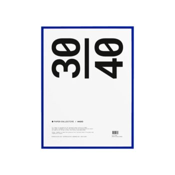 Paper Collective Frame Posterlijst - Blauw - 30x40cm