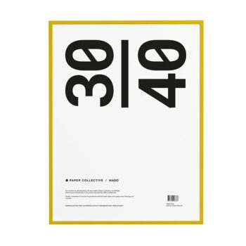 Paper Collective Frame 30x40 cm posterlijst geel Kader