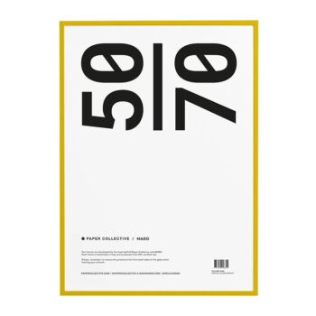 Paper Collective Frame 50x70 cm posterlijst geel Kader