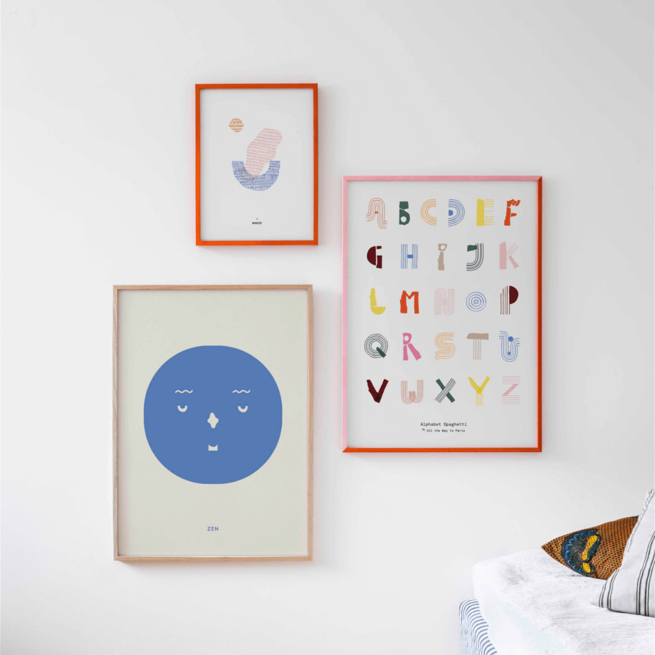 Paper Collective Frames en posters kinderkamer