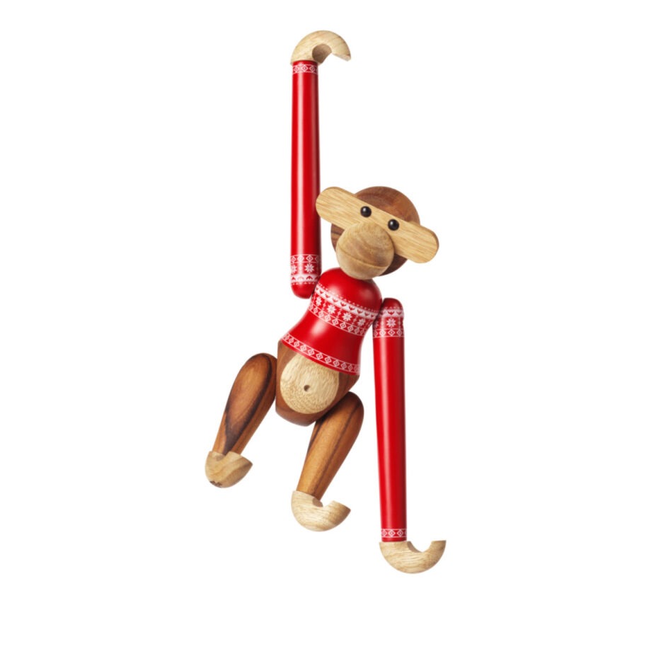 Kay Bojesen Christmas Jumper monkey 2024 Small kerst aap