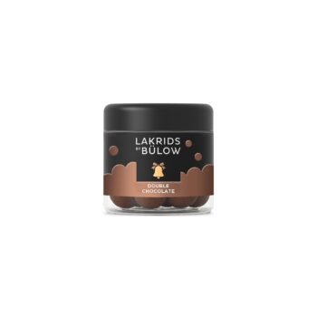 Lakrids by Bülow Double chocolate small potje met drop en chocolate bolletjes
