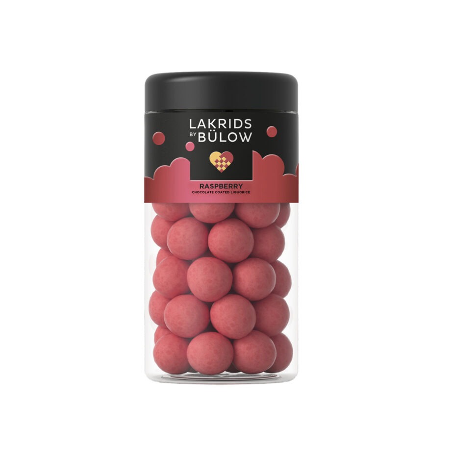 Lakrids by Bülow Raspberry framboos chocolade drop regular