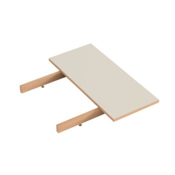 Extensieblad moebe eettafel Warm beige