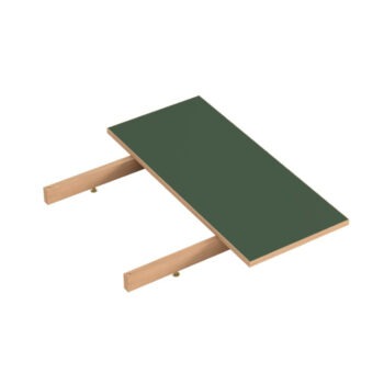Extensieblad moebe eettafel forest green groen