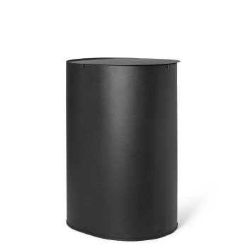 Ferm Living Enkel Bin Large zwart afvalemmer