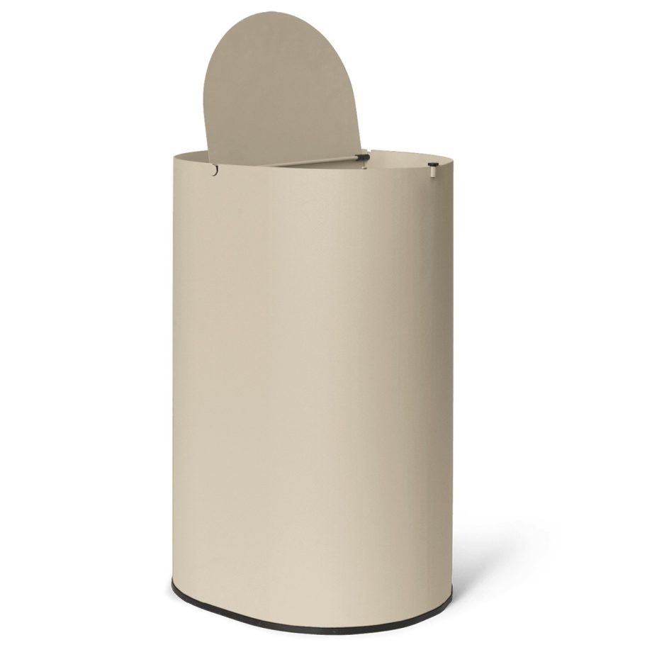 Ferm Living Enkel Bin afvalemmer large 40 liter cashmere beige