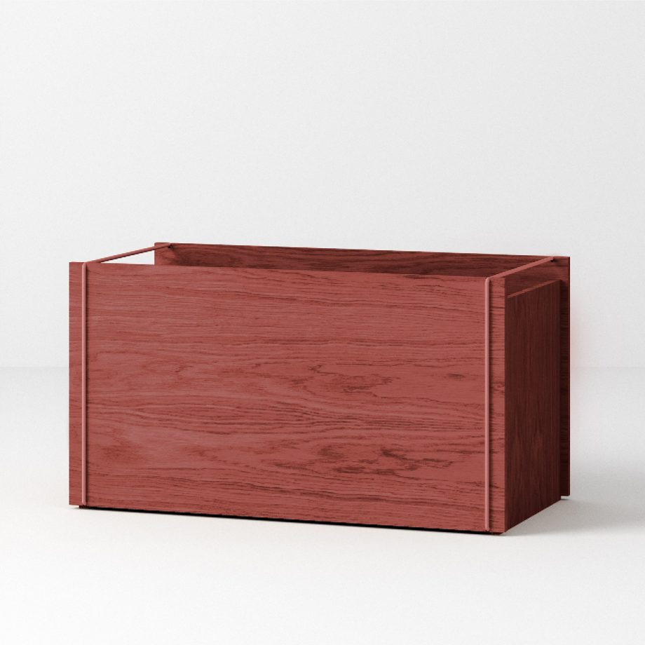 Moebe opbergbox Storage Box Earthy Red rood