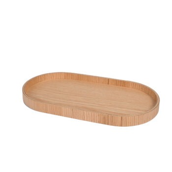 Wood tray Medium dienblad eikenhout Ekta Living