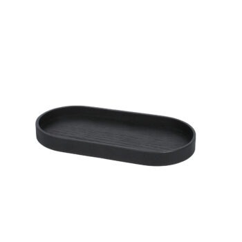 Wood tray dienblad Small zwart eikenhout Ekta Living