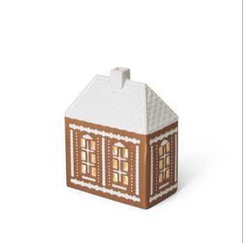 Gingerbread lighthouse Peperkoekhuis waxinelichthouder van Kähler design