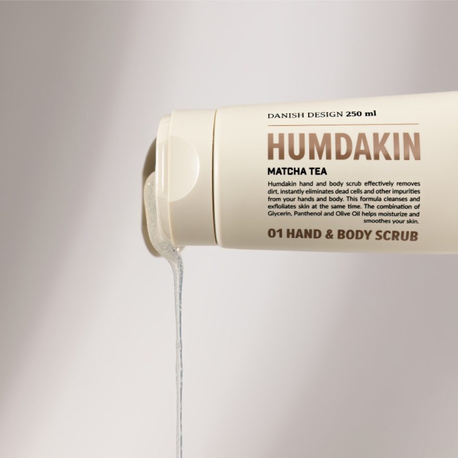 Close up Humdakin Hand and body scrub