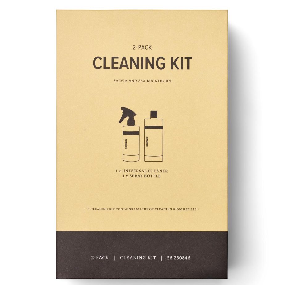 HUMDAKIN CLEANING KIT 2-PACK schoonmaakmiddel set met allesreiniger en sprayfles