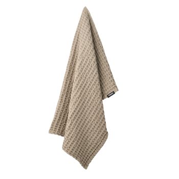 Humdakin Waffle handdoek biologisch katoen oak