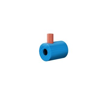 MOEBE wall hook wandhaak blauw en roze
