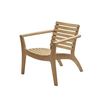 Skagerak Regatta Tuinstoel Lounge Chair teakhout Fritz Hansen fauteuil