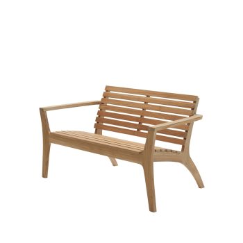 Skagerak Regatta tuinbank Lounge Bench teakhout Fritz Hansen