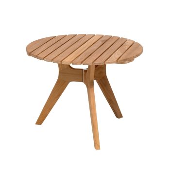 Skagerak Regatta ronde tuin bijzettafel Lounge Table teakhout Fritz Hansen