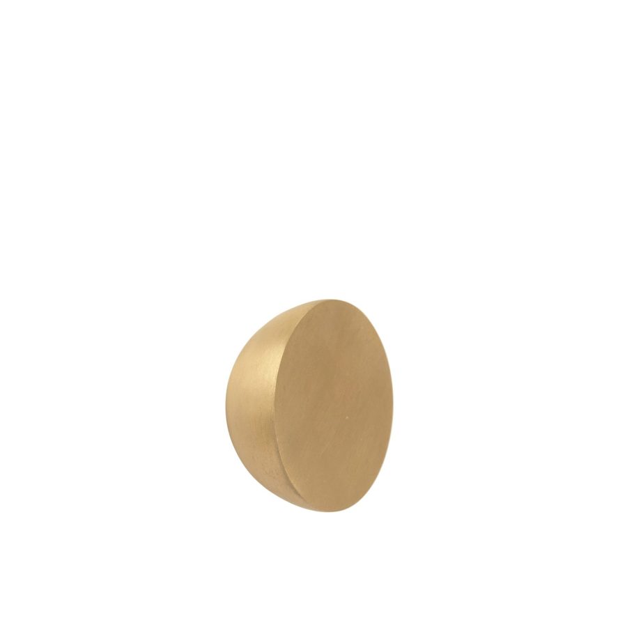 Messenmagneet Pluto magnetische messenhouder in messing van Ferm Living