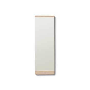 Form & Refine Rim spiegel licht wit geolied eikenhout