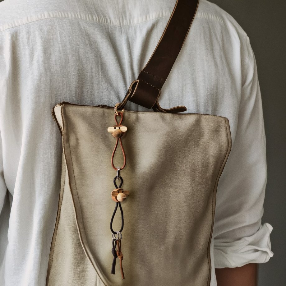Design Monkey sleutelhangers van Kay Bojesen met iconische aapje