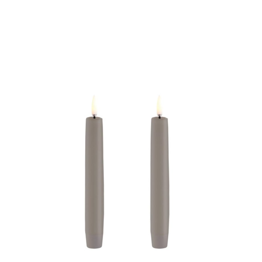 Led dinerkaarsen 15 cm in sandstone van uyuni Lighting