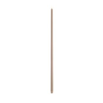 75 cm hoge led kaars van Uyuni Lighting in beige