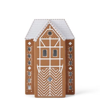Gingerbread lighthouse large kerst waxinelichthouder van Kähler Design