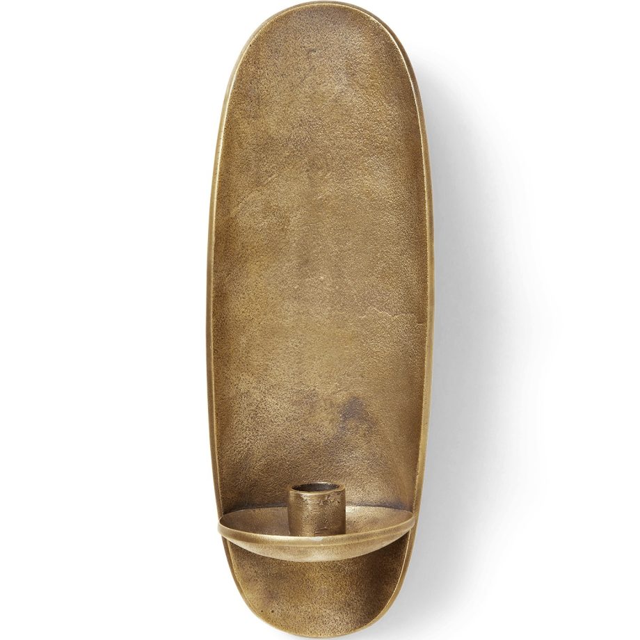 Ferm Living Agapé Wall Candle Holder wandkandelaar messing
