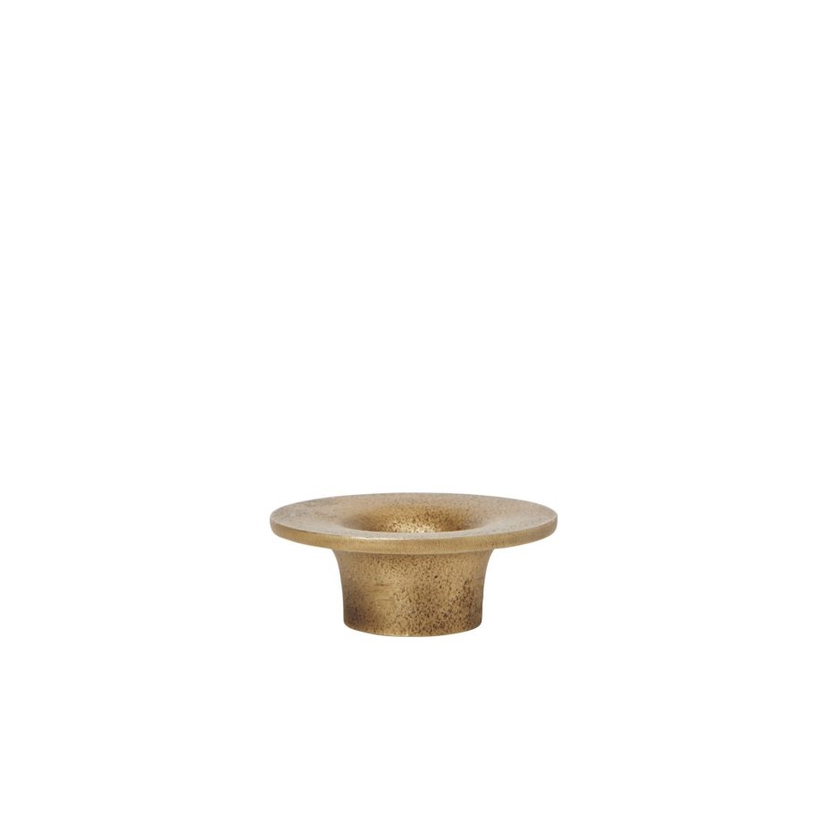 Ferm Living Soothe kandelaar messing