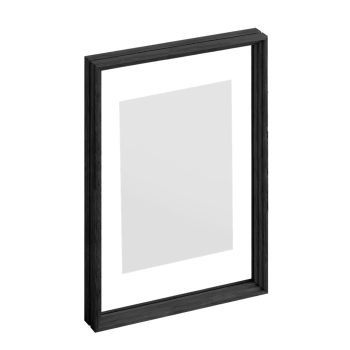 Moebe standing frame lijst A4 in zwart eikenhout