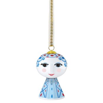 Bjørn Wiinblad Eva kerst ornament kersthanger in blauw