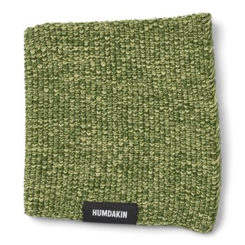 Groene gebreide Humdakin vaatdoek in de kleur Mossy
