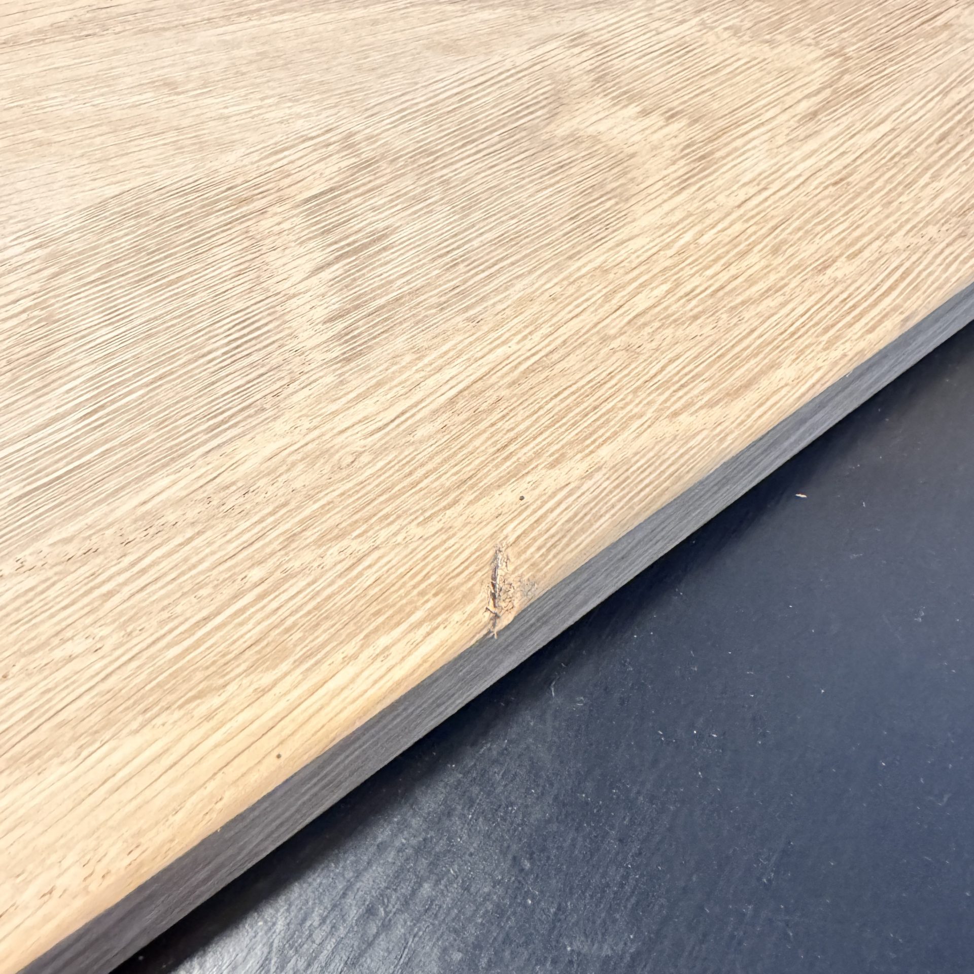 Detail schade snijplank